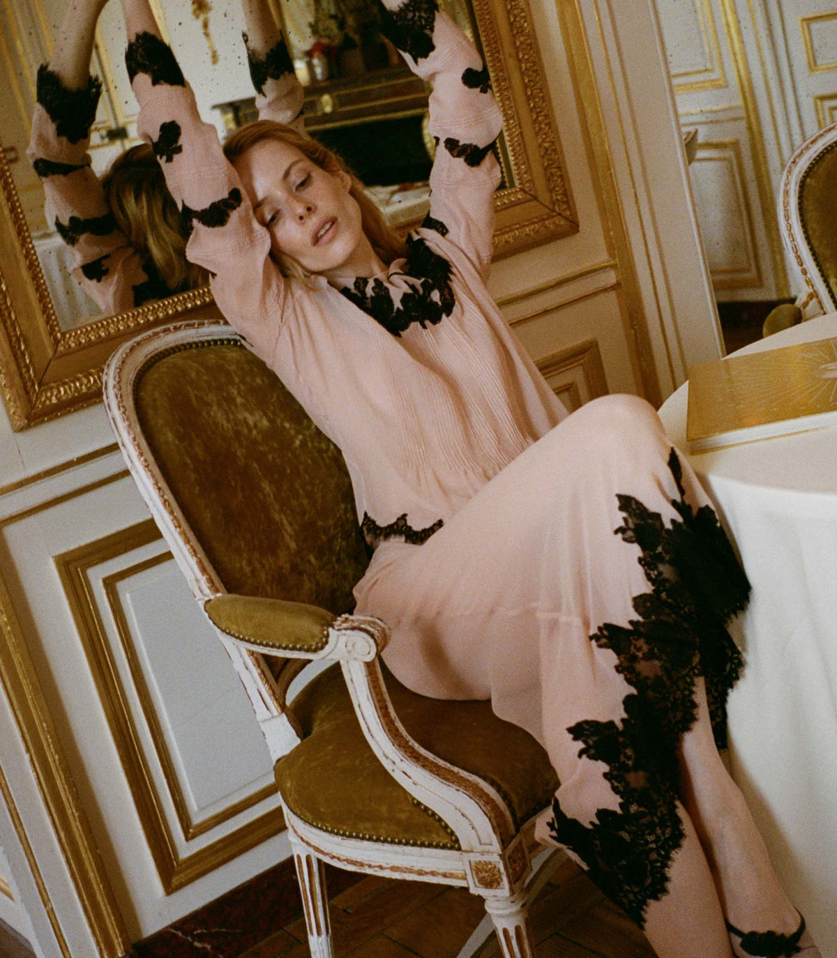Albertine Anniversary Top in Soft Peach - view 6