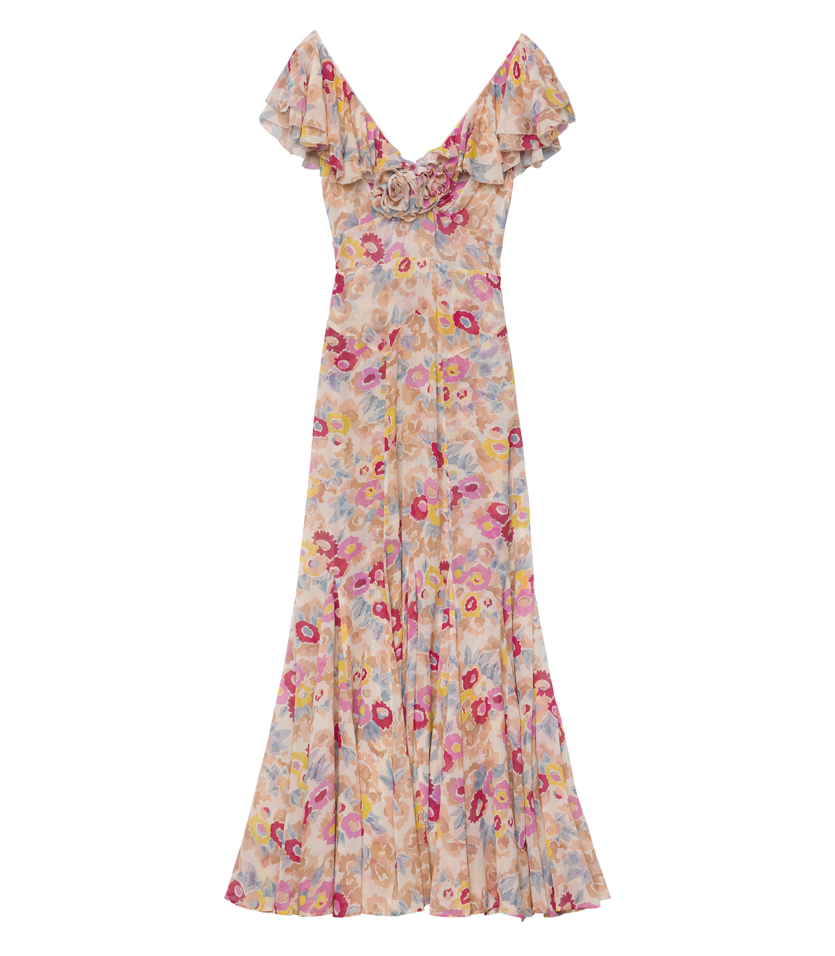 Amérelle Dress in Jardin de Camelias - view 7