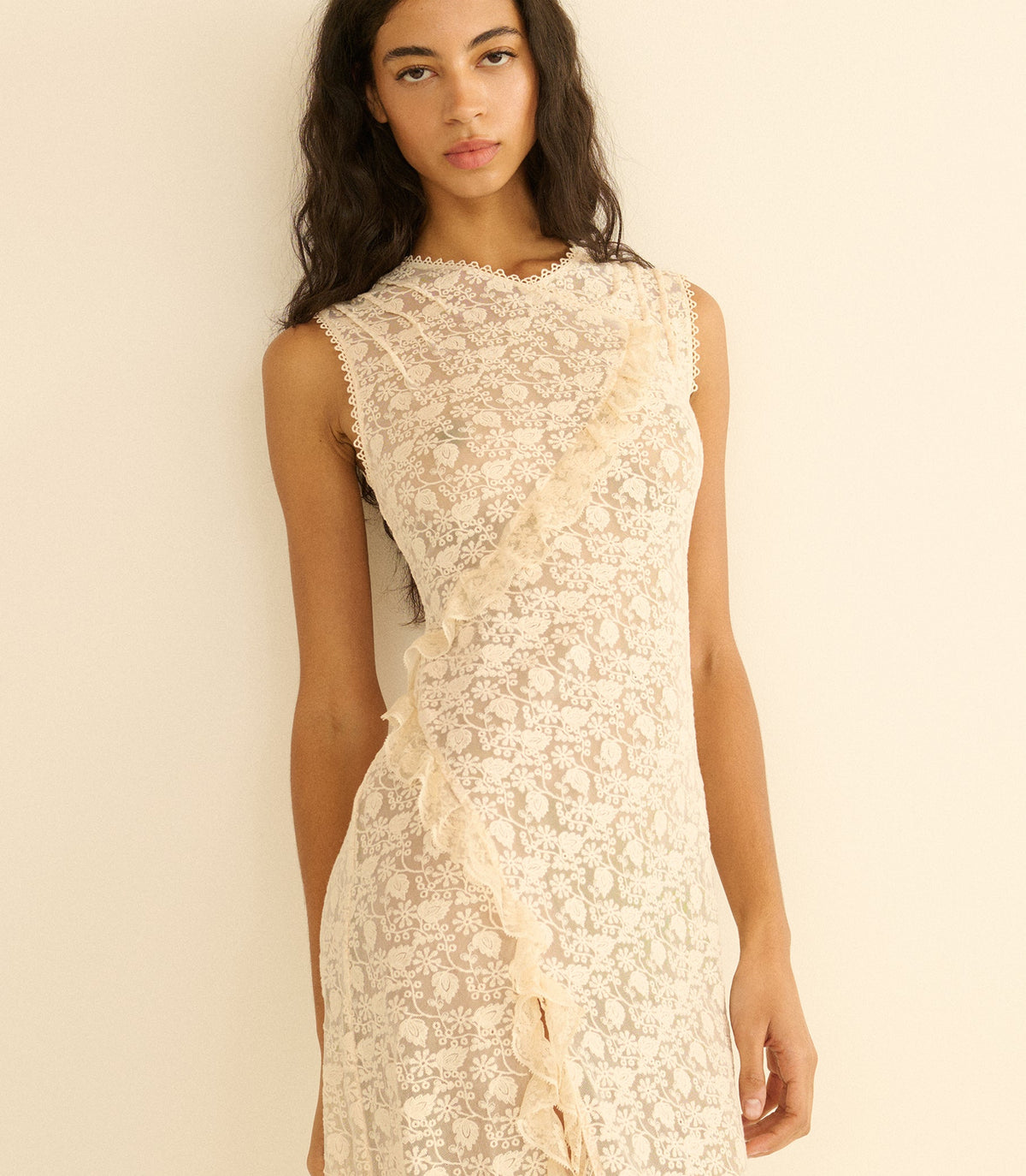 Anabelia Dress in Soft Camellia - view 2