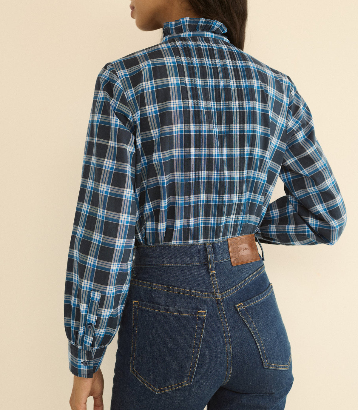 Barrett Top in Valmont Plaid - view 4