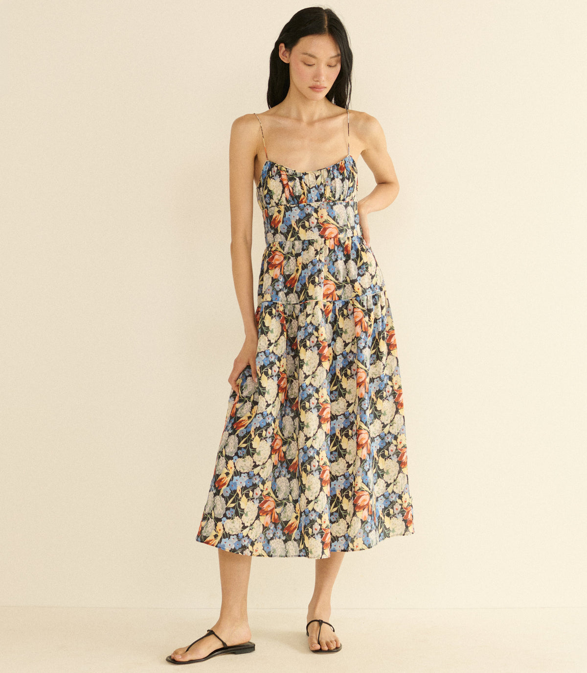 Benoit Dress in Petit Jardin de Villandry - view 2