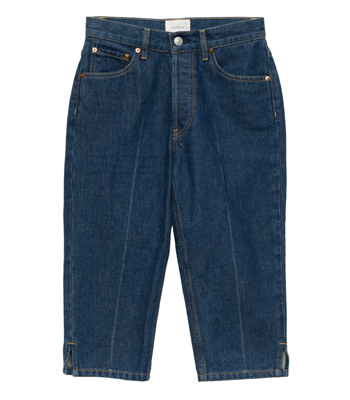 Chantal Capri in Cavalaire Dark Wash - view 11