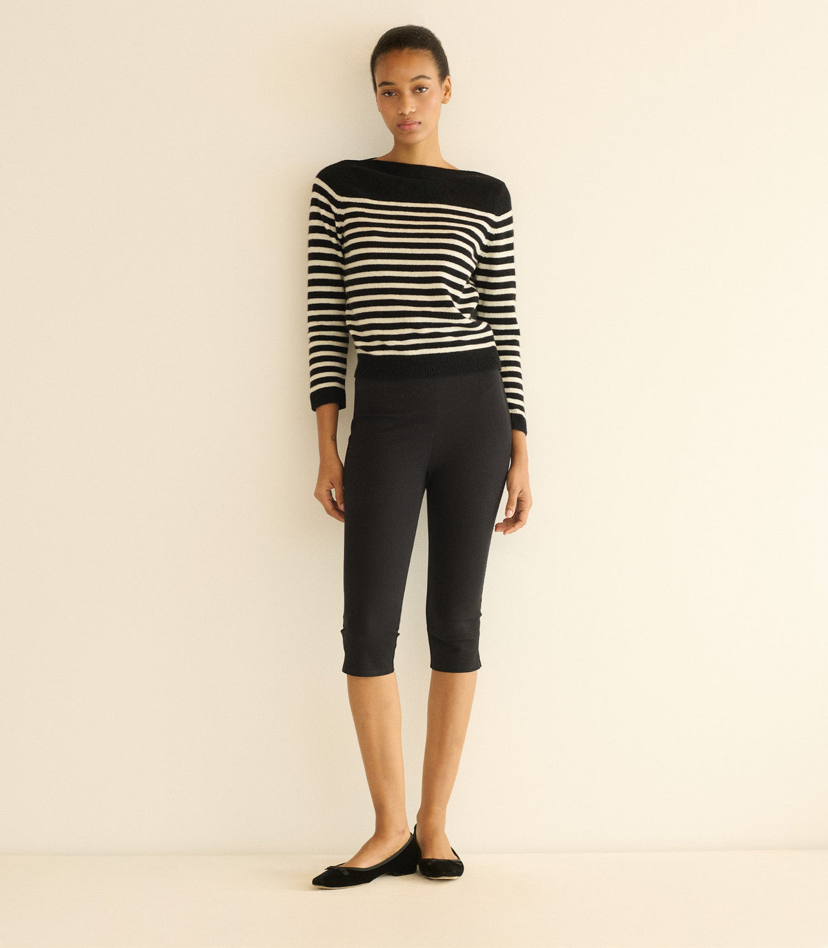 Clairmont Sweater in Marceau Stripe - view 2