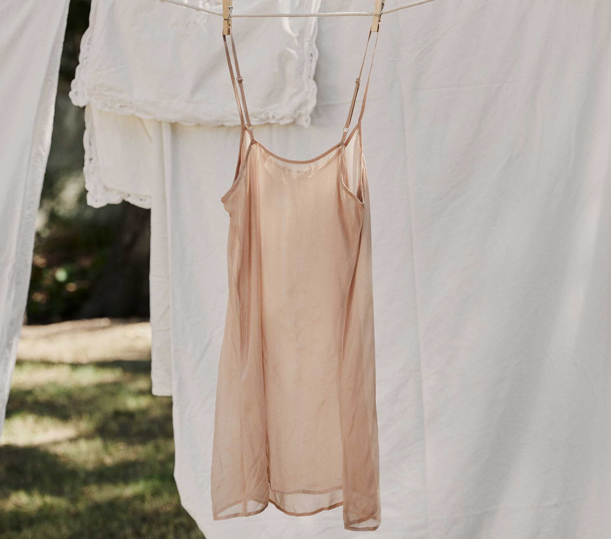 Short Scoop Neck Slip in Conch - view 4