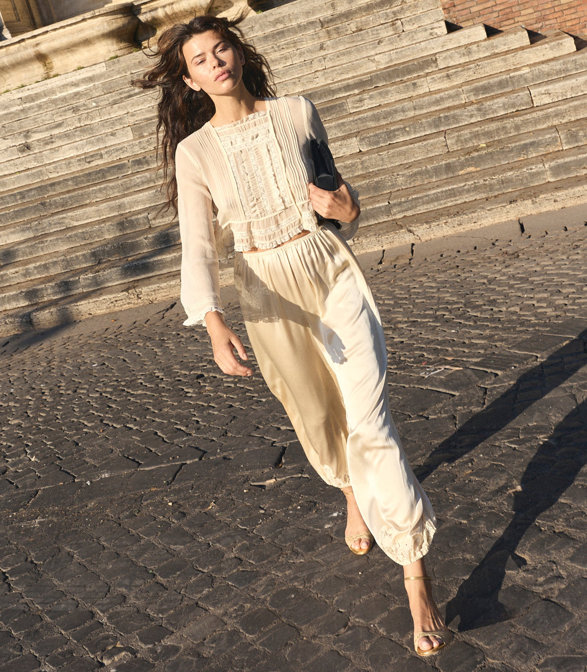 Elodine Top in Sea Salt - view 4