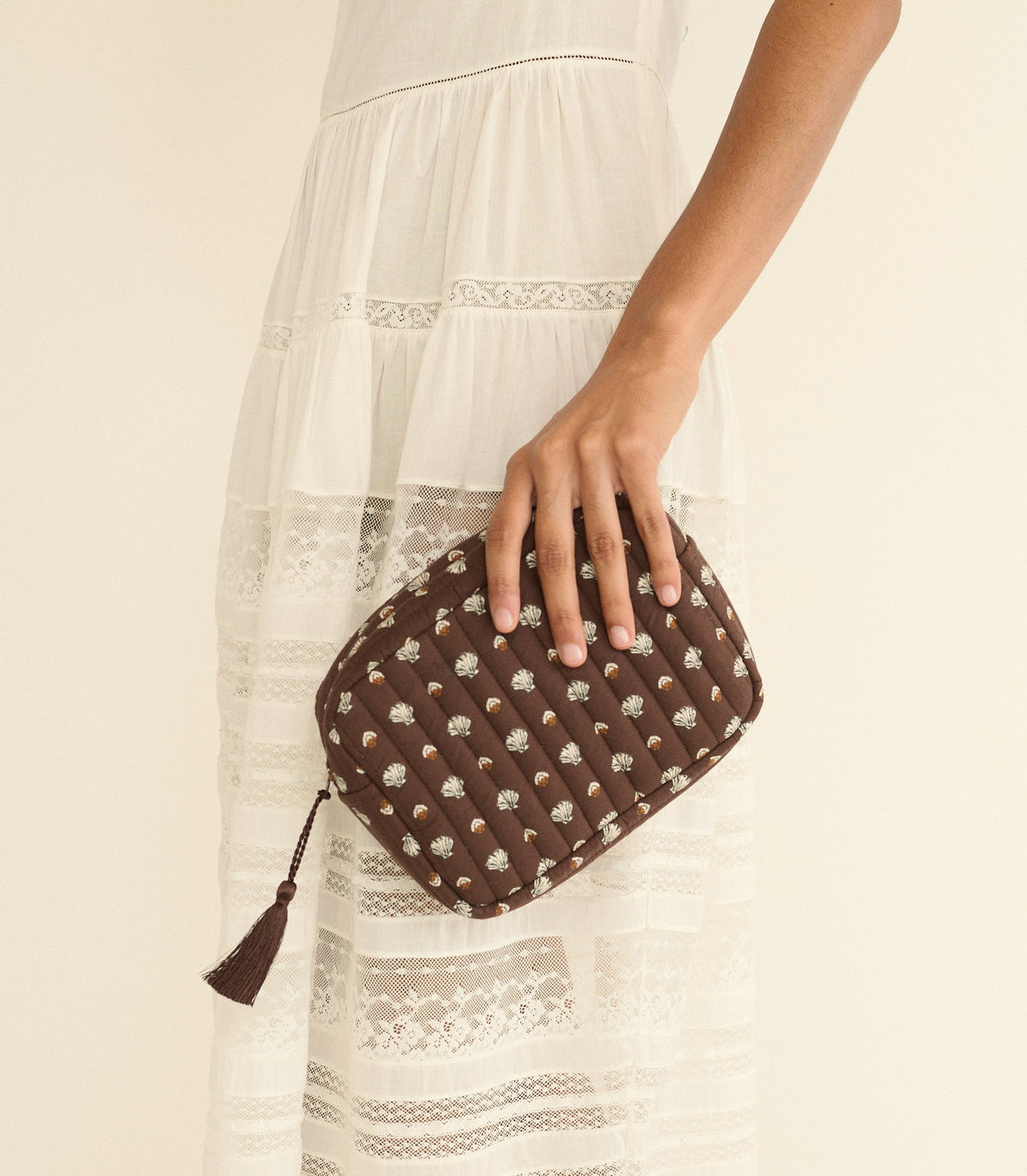 Holloway Pouch in Terre Foulard de la Mer - view 3