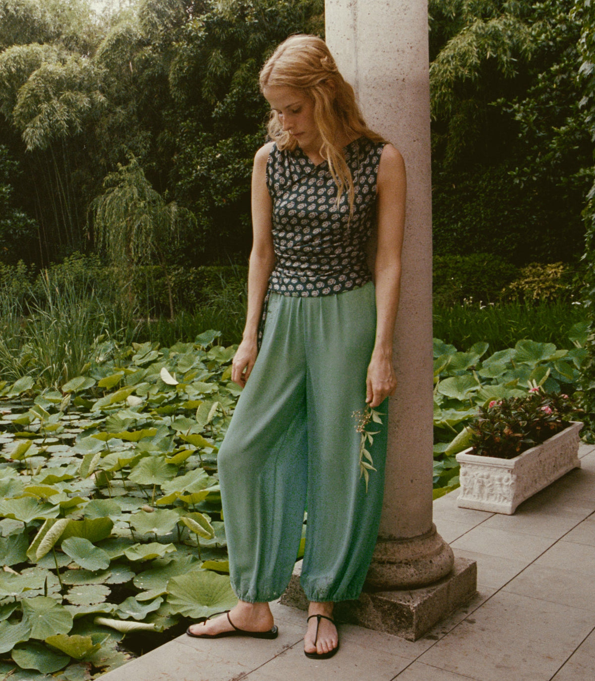 Janille Top in Chaumont Paisley - view 3