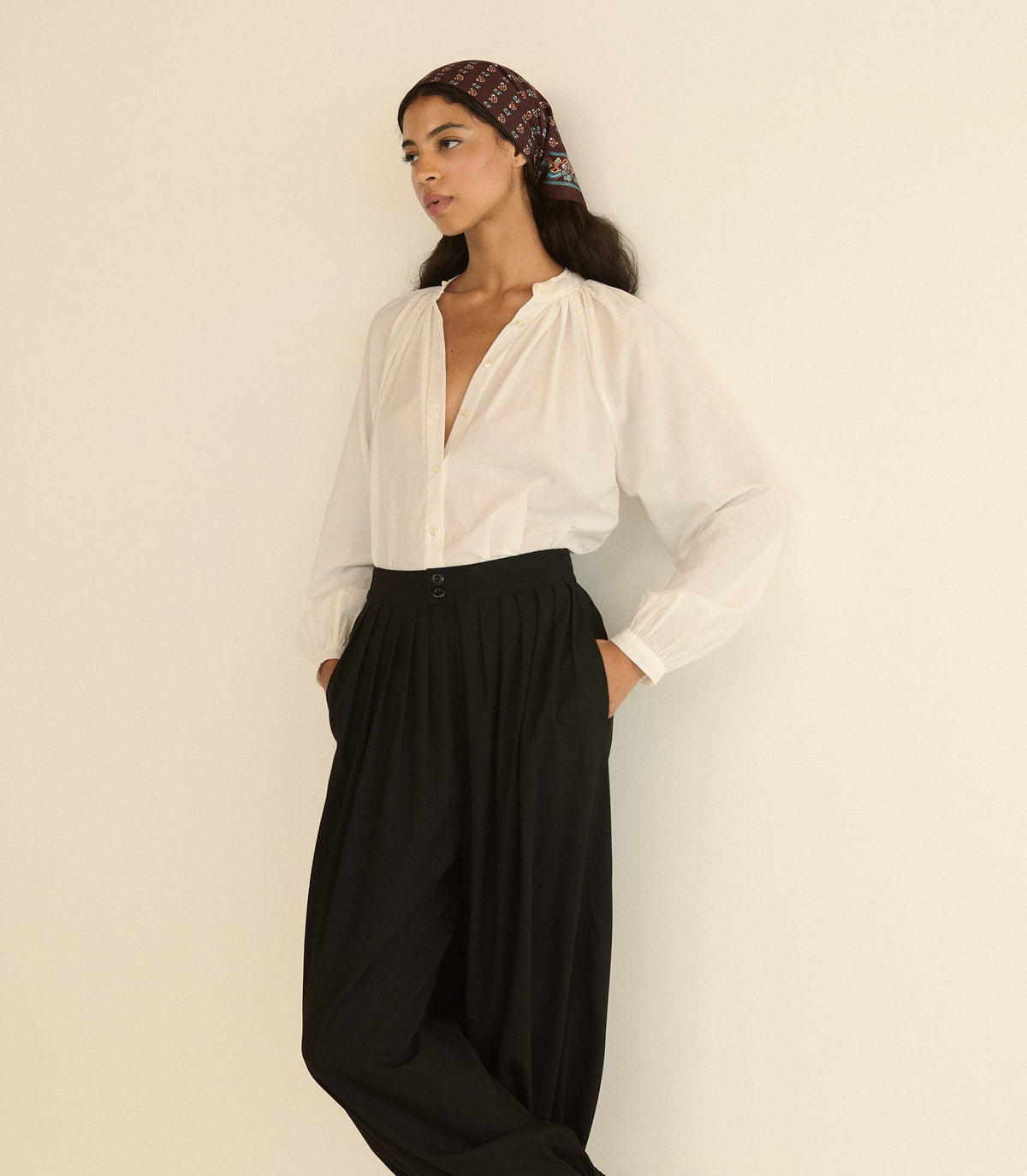 Julienne Top in Salt - view 3