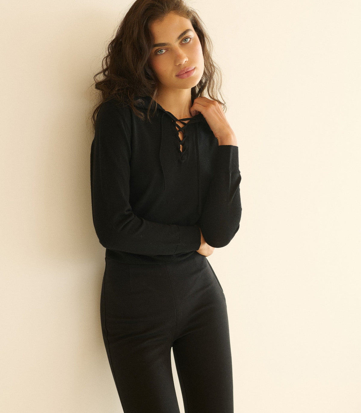 Lula Capri Pant in Black - view 3