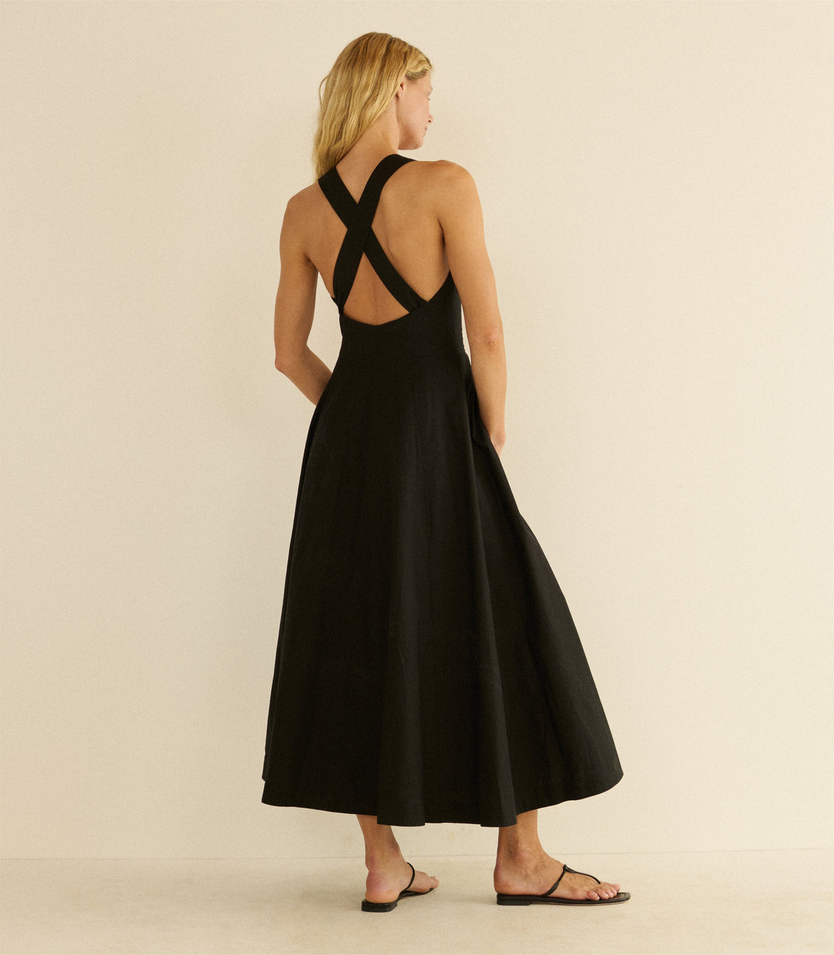 Rosetta Dress in Black - view 5