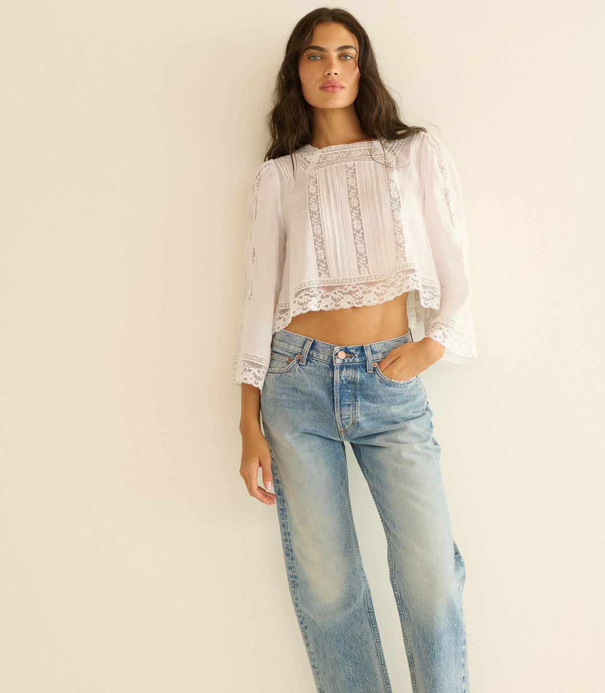 Solstice Top in Salt - view 4