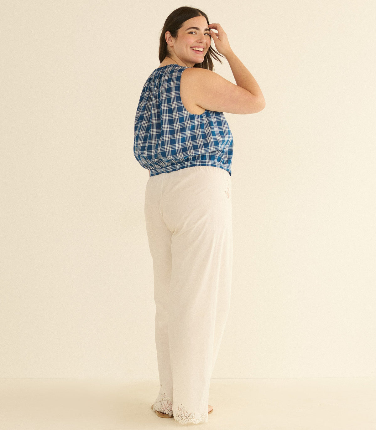 Theo Top in Dorset Plaid - view 7