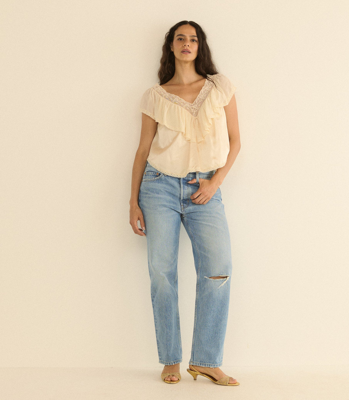 Yadira Top in Candlelight - view 9