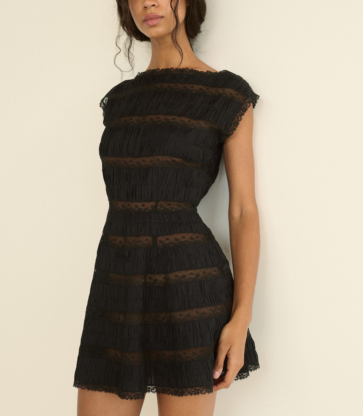 Cornella Dress in Black - view 5