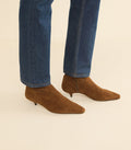 Tortoise Stretch Suede