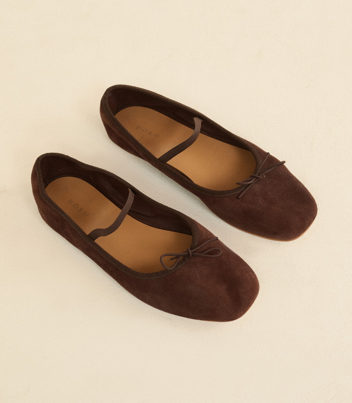 Eleni Mary Jane in Chocolate Suede - view 7