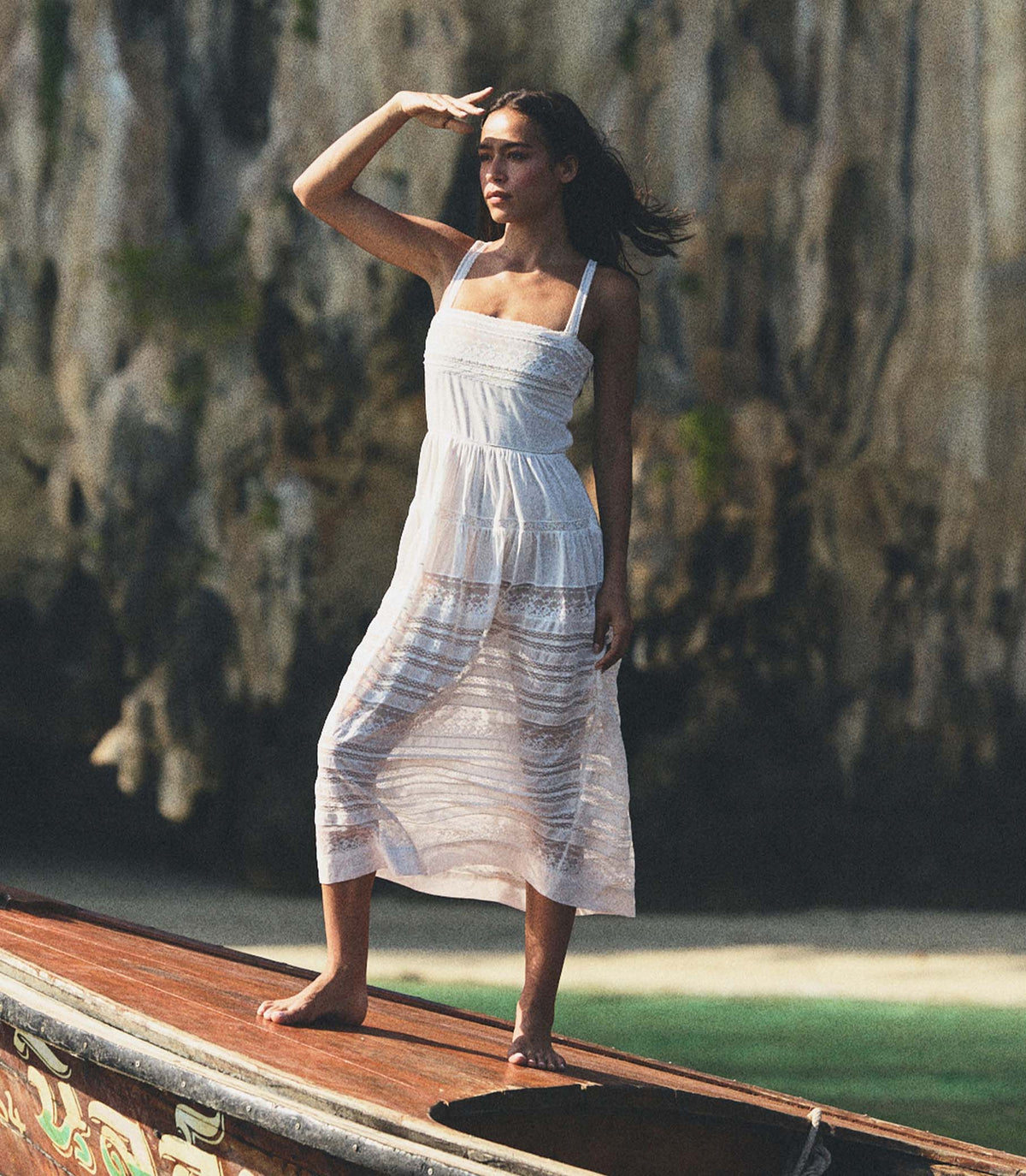 Esmée Dress in Salt - view 5