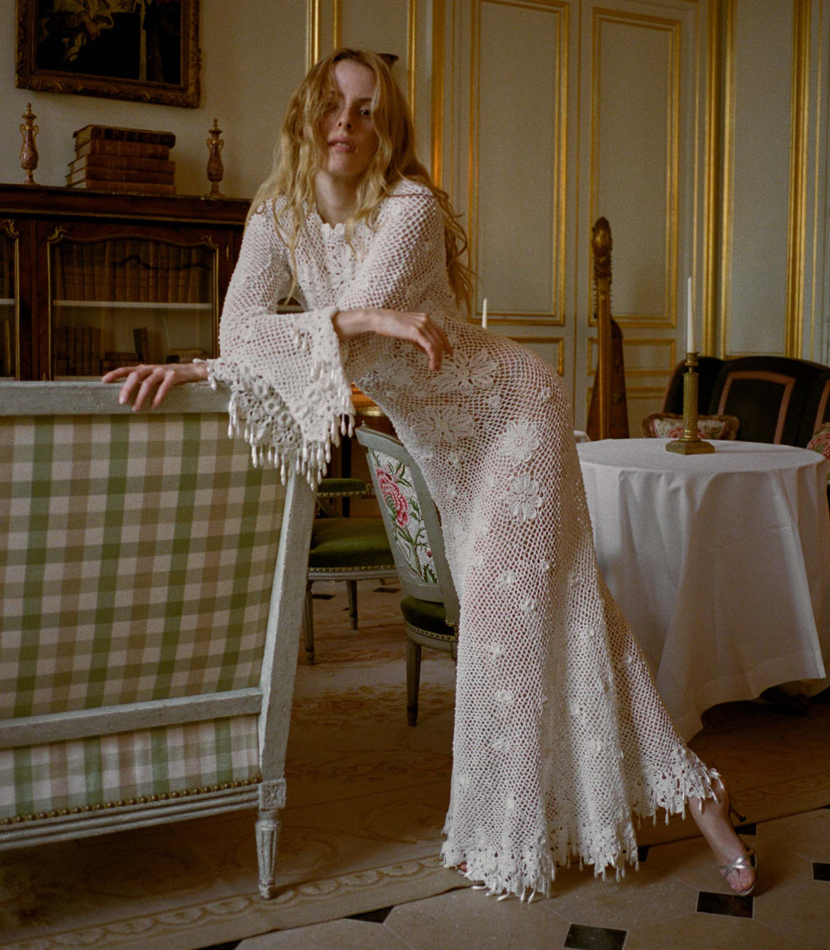 Etna Anniversary Dress in Pearl - view 4