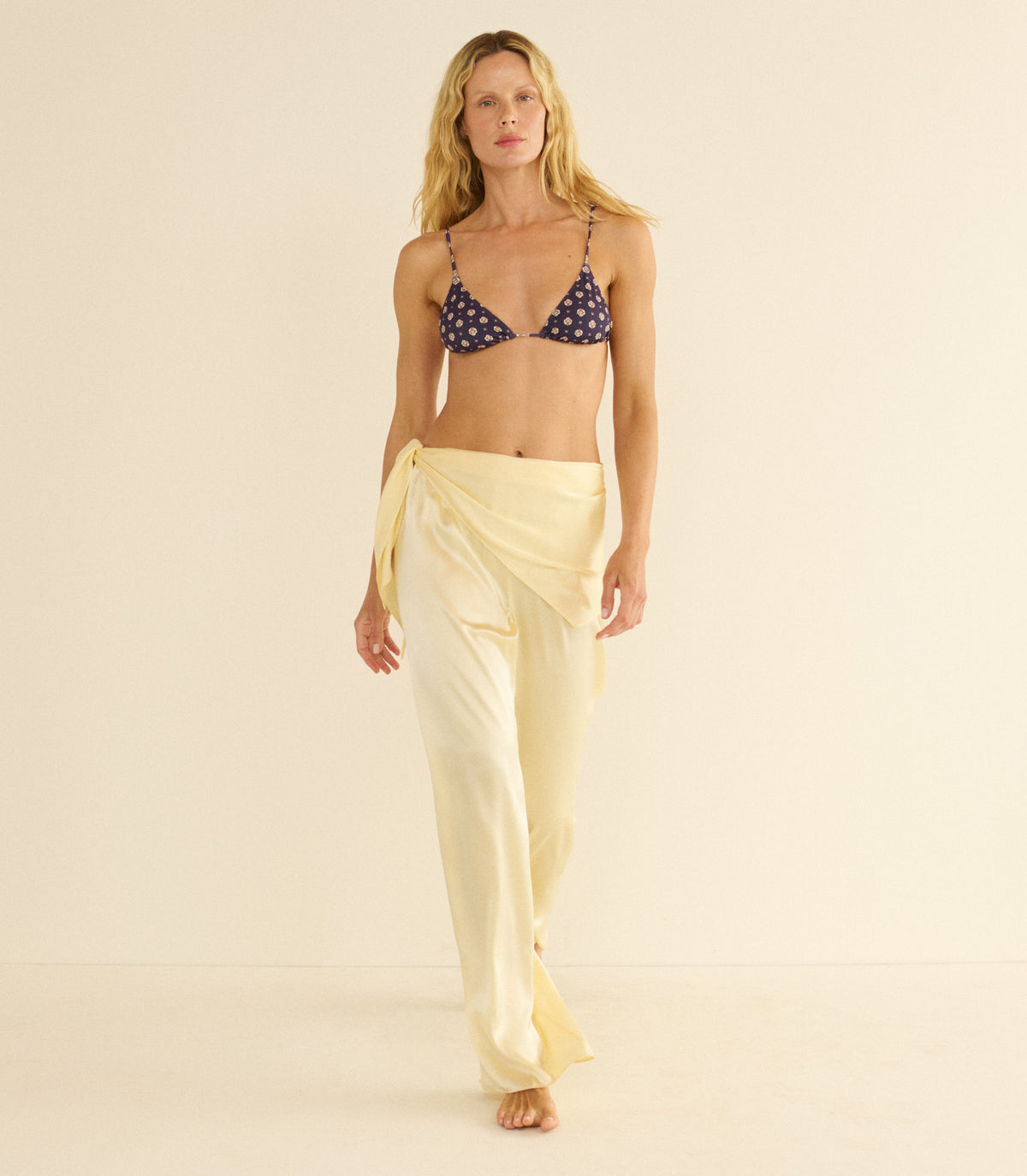 Lavon Scarf Pant in Vanilla - view 6