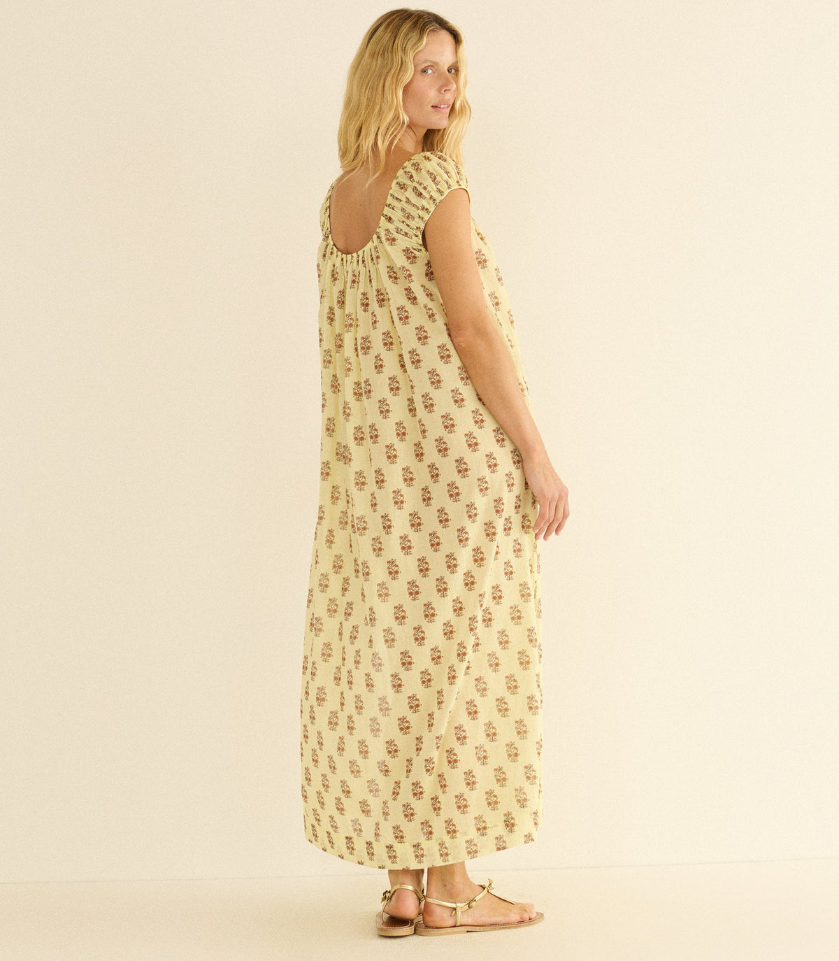 Meadowlark Dress in Dandelion Grove - view 5