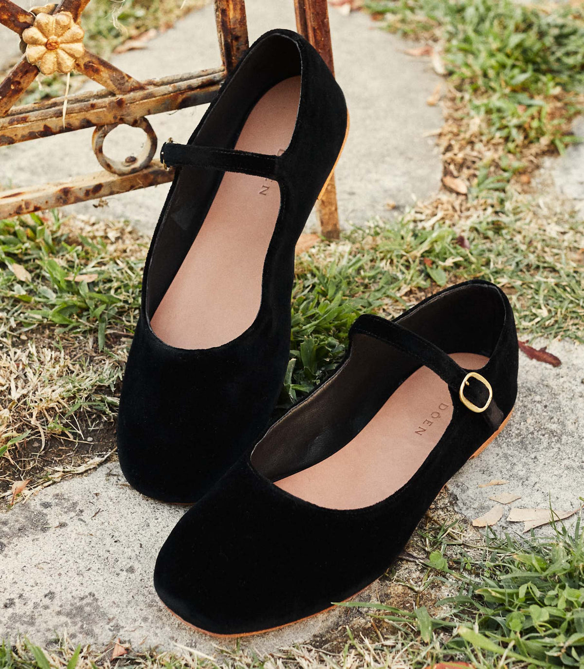 Mary Jane Slipper in Black - view 5