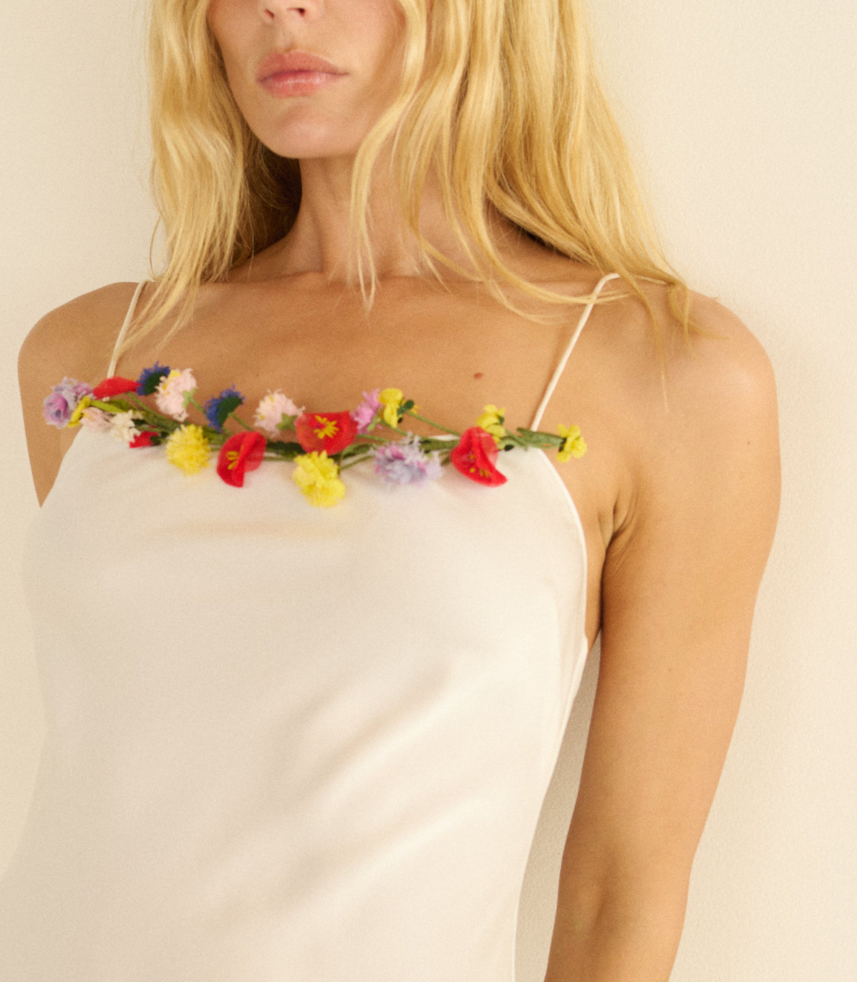 Oleander Dress in Salt - view 3