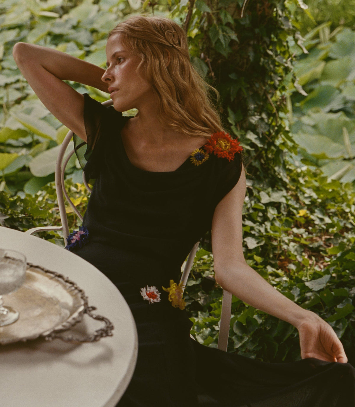 Orphina Dress in Black - view 5