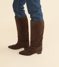 Equestrian Brown Suede