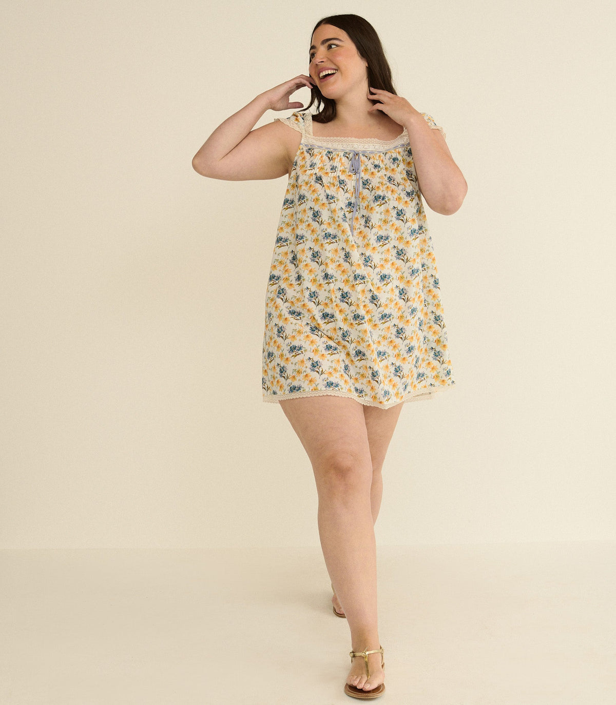 Sirona Dress in Narcissus Bloom - view 6