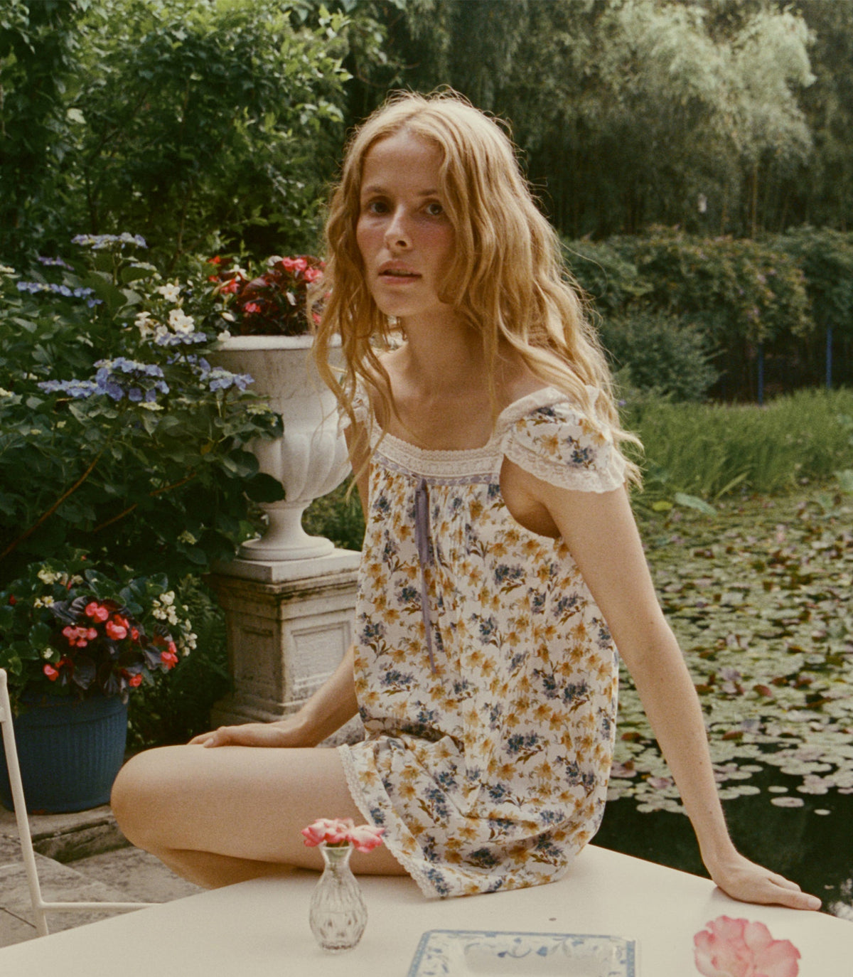 Sirona Dress in Narcissus Bloom - view 5