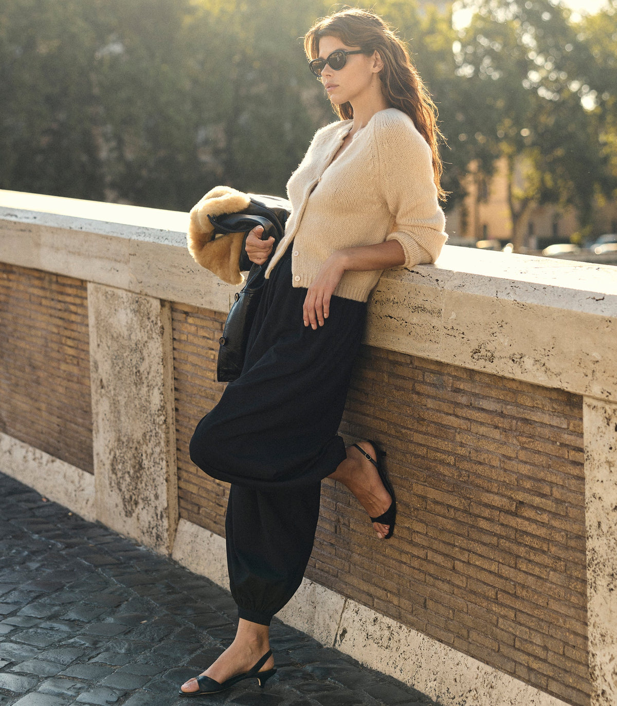 Theonie Pant in Black - view 2
