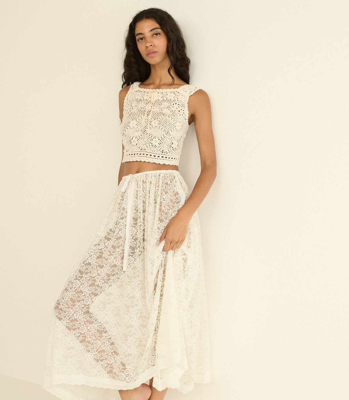 Theresa Top in Pearl - view 5