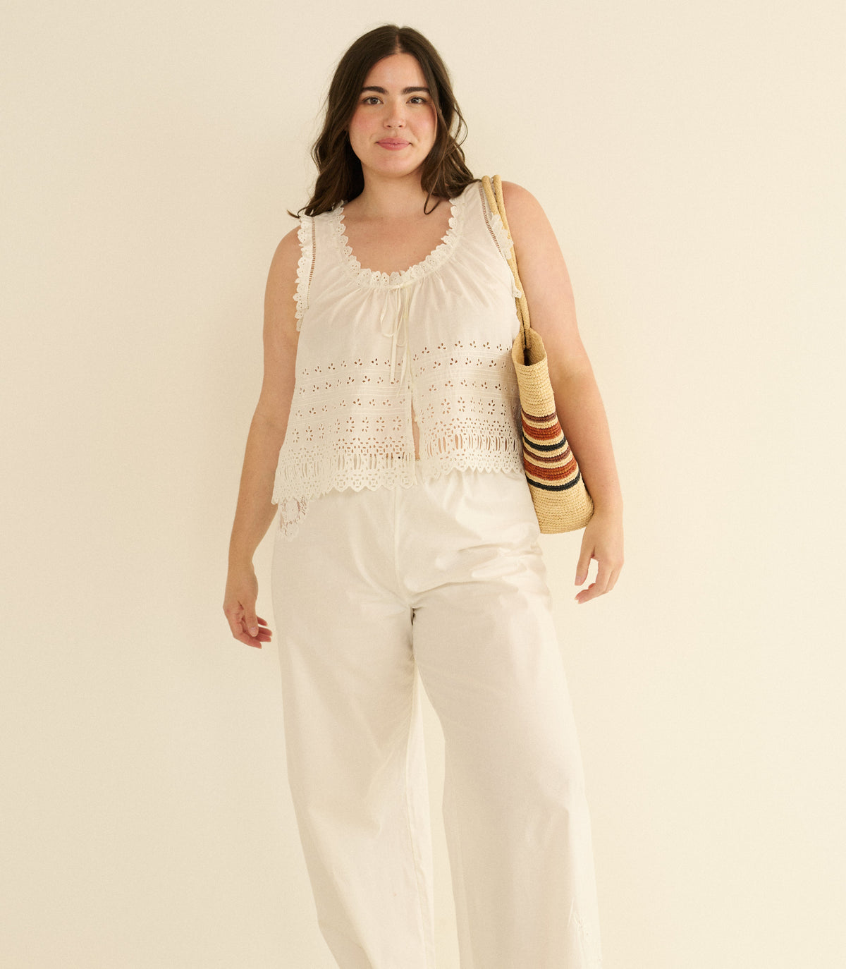 Toussine Top in Salt - view 5