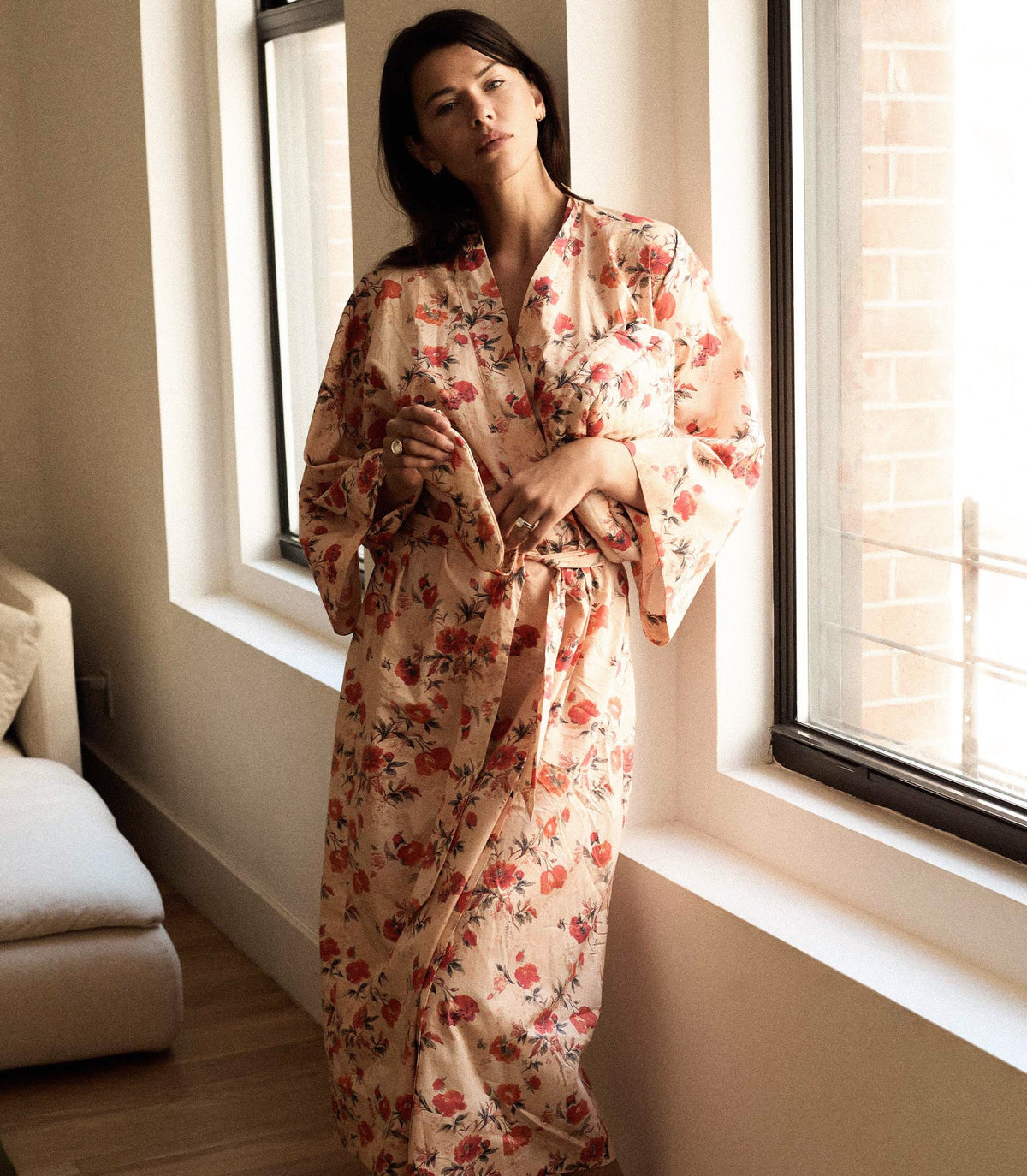 Gisela Robe in Tulip Posy - view 4