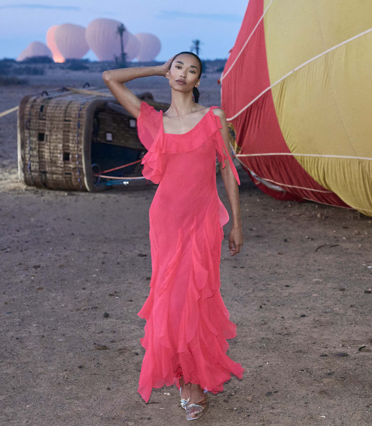 Zelia Dress in Bougainvillea - view 2